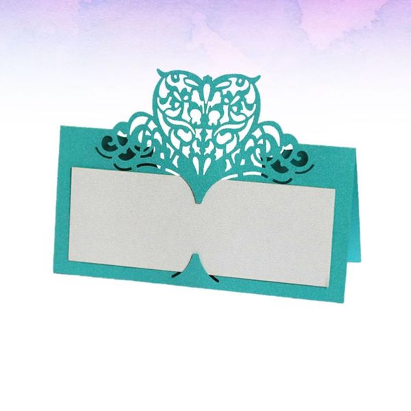 50pcs love hollowed out name seat delicate vintage paper place creative table for wedding party (blue) greeting cards
50pcs love hollowed out name seat delicate vintage paper place creative table for wedding party (blue) greeting cards