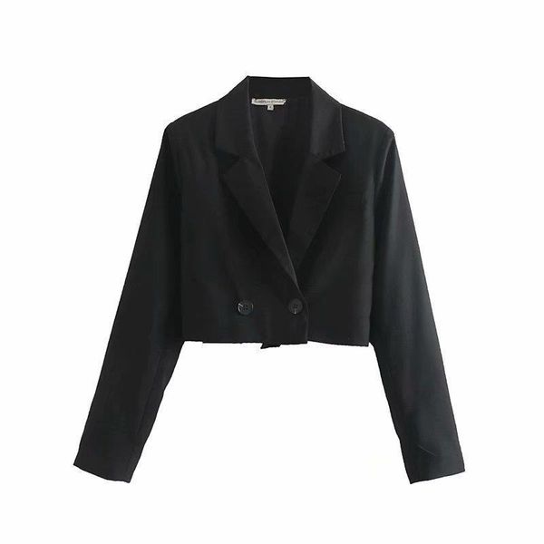 fashion brand women suits & sets blazers single button short casual notched solid full polyester women's, White;black
fashion brand women suits & sets blazers single button short casual notched solid full polyester women's, White;black