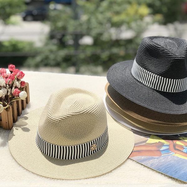 stingy brim hats spring and summer women's straw hat panama white sunshade travel sunscreen po, Blue;gray
stingy brim hats spring and summer women's straw hat panama white sunshade travel sunscreen po, Blue;gray