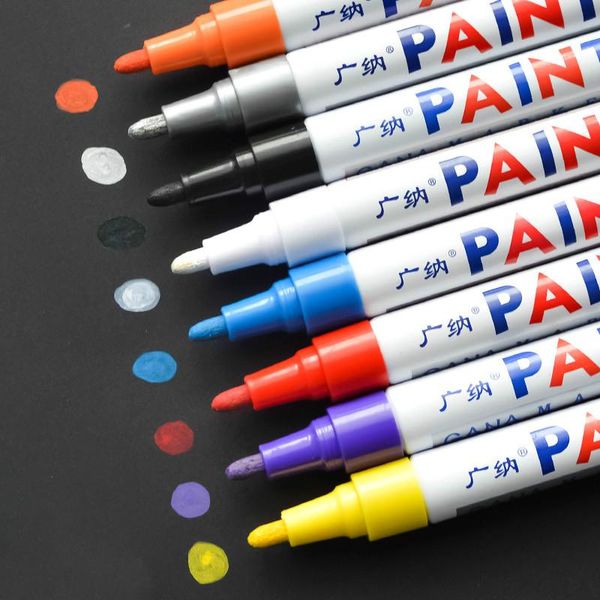 gift sets 1pcs white waterproof rubber permanent paint marker pen car tyre tread environmental tire painting
gift sets 1pcs white waterproof rubber permanent paint marker pen car tyre tread environmental tire painting