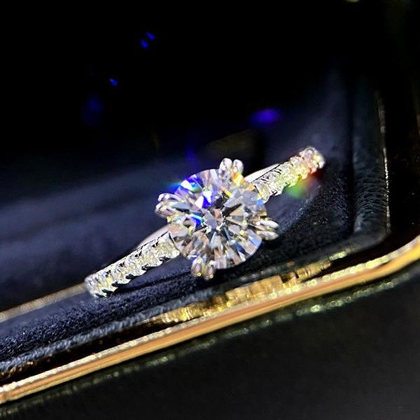 wedding rings fashion propose engagement jewelry for women inlaid shining bright eight claw zircon gifts c033, Slivery;golden
wedding rings fashion propose engagement jewelry for women inlaid shining bright eight claw zircon gifts c033, Slivery;golden