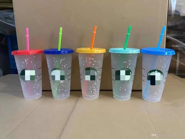 starbucks 24oz710ml tumbler food grade fine color changing high transparency cups and coffee cups delivery
starbucks 24oz710ml tumbler food grade fine color changing high transparency cups and coffee cups delivery