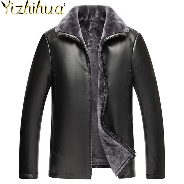 men's leather & faux azazel genuine jacket real fur sheepskin coat winter shearling men veste cuir homme 24baq00066322 kj4023, Black
men's leather & faux azazel genuine jacket real fur sheepskin coat winter shearling men veste cuir homme 24baq00066322 kj4023, Black