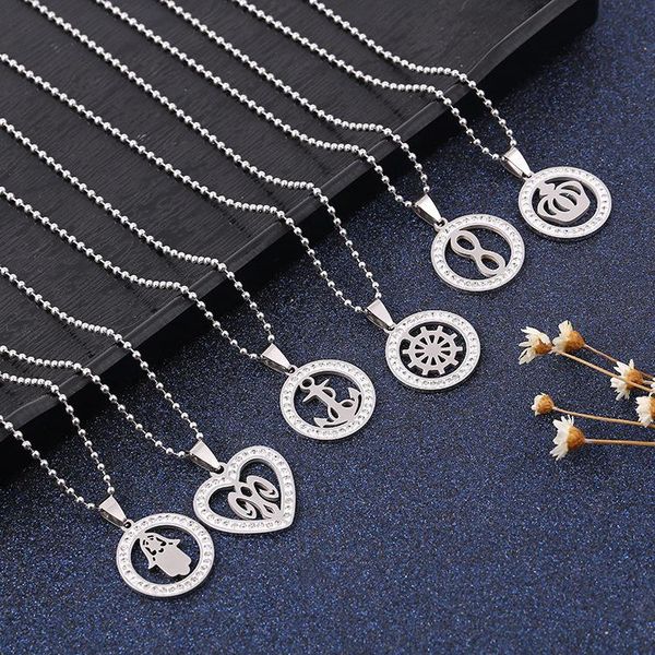 pendant necklaces fashion style 316l stainless steel double love heart necklace simple zircon silver plated fit men party jewelry
pendant necklaces fashion style 316l stainless steel double love heart necklace simple zircon silver plated fit men party jewelry