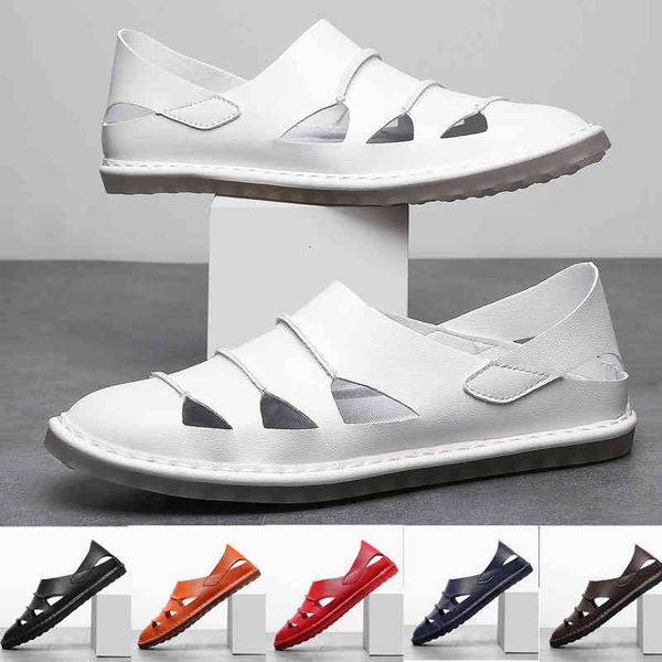 slippers sandálias brancas masculinas de couro, sandália casual sem cadarço para homens, tamanho grande 38-48, ewng, Black
slippers sandálias brancas masculinas de couro, sandália casual sem cadarço para homens, tamanho grande 38-48, ewng, Black
