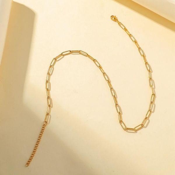 chains yaologe 316l stainless steel 2021 pendants for women gold color geometric necklaces chain choker fashion party jewelry gift, Silver
chains yaologe 316l stainless steel 2021 pendants for women gold color geometric necklaces chain choker fashion party jewelry gift, Silver