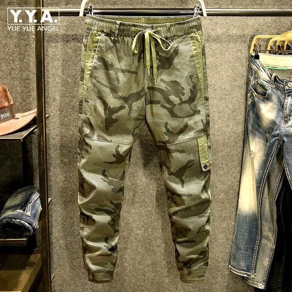 men camouflage pant micro-elasticity pure cotton soft drawstring army green casual loose male cargo pants korean style autumn men's, Black
men camouflage pant micro-elasticity pure cotton soft drawstring army green casual loose male cargo pants korean style autumn men's, Black