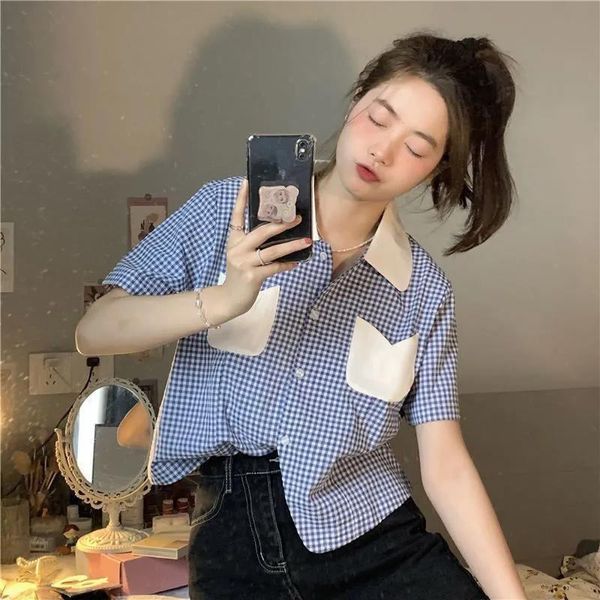 women's t-shirt cute plaid blouse shirt for girl loose summer oversize women harajuku punk tee 2021 hip hop korean clothes, White
women's t-shirt cute plaid blouse shirt for girl loose summer oversize women harajuku punk tee 2021 hip hop korean clothes, White