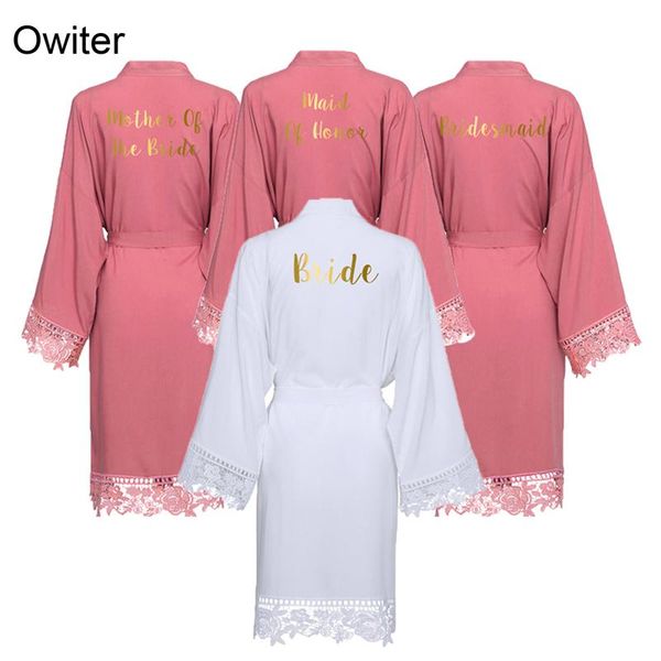 women's sleepwear owiter women rayon cotton lace robe bride bridesmaid robes gown bridal wedding, Black;red
women's sleepwear owiter women rayon cotton lace robe bride bridesmaid robes gown bridal wedding, Black;red