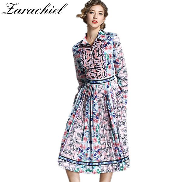 autumn shirt women's turn-down collar long sleeve designer runway pink flower print casual pleated dress 210416, Black;gray
autumn shirt women's turn-down collar long sleeve designer runway pink flower print casual pleated dress 210416, Black;gray