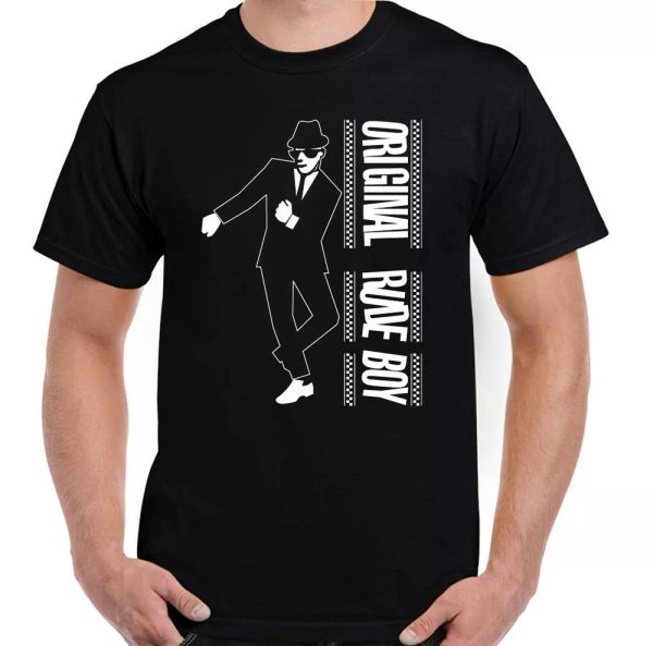 rude boy t shirt the specials man original 2 two tone 2 tone records unisex, White;black
rude boy t shirt the specials man original 2 two tone 2 tone records unisex, White;black