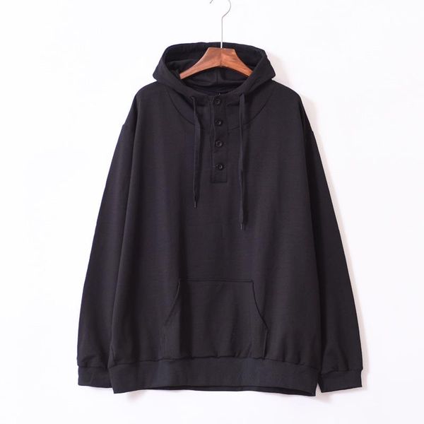 super loose cotton black hoodie solid button hooded coat men's hoodies sweatshirts pullover for male hoody sweatshirt &
super loose cotton black hoodie solid button hooded coat men's hoodies sweatshirts pullover for male hoody sweatshirt &