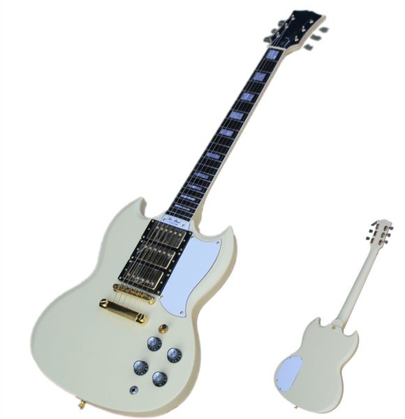 milk yellow electric guitar with fixed bridge golden hardware 3 pickups white pickguard,can be customized
milk yellow electric guitar with fixed bridge golden hardware 3 pickups white pickguard,can be customized