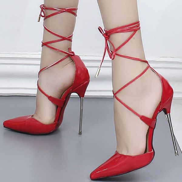dress shoes woman summer 2021 gladiator sandals pumps high heels stiletto prom party fashion lace up metal glossy, Black
dress shoes woman summer 2021 gladiator sandals pumps high heels stiletto prom party fashion lace up metal glossy, Black