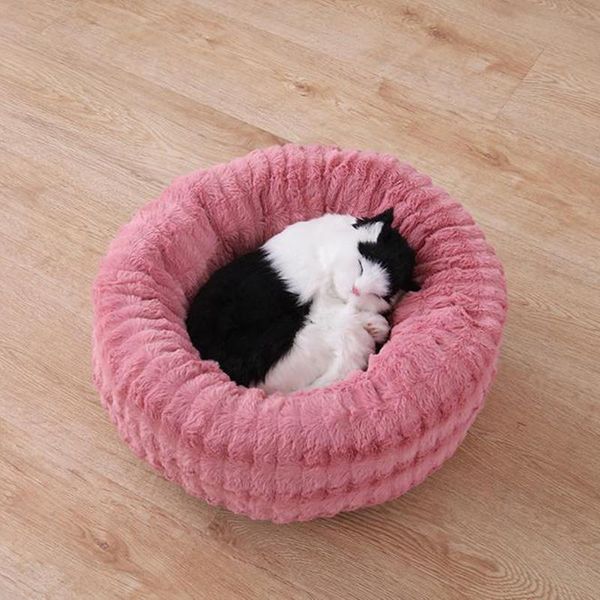 cute round shape cat bed pet super soft plush pads products for dogs dog breathable lounger sofa small medium beds & furniture
cute round shape cat bed pet super soft plush pads products for dogs dog breathable lounger sofa small medium beds & furniture