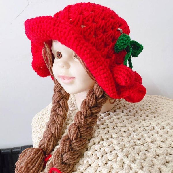 caps & hats handmade knitted baby girls wig hat infants pography props headwear born wigs brades kids crochet with plaits, Yellow
caps & hats handmade knitted baby girls wig hat infants pography props headwear born wigs brades kids crochet with plaits, Yellow