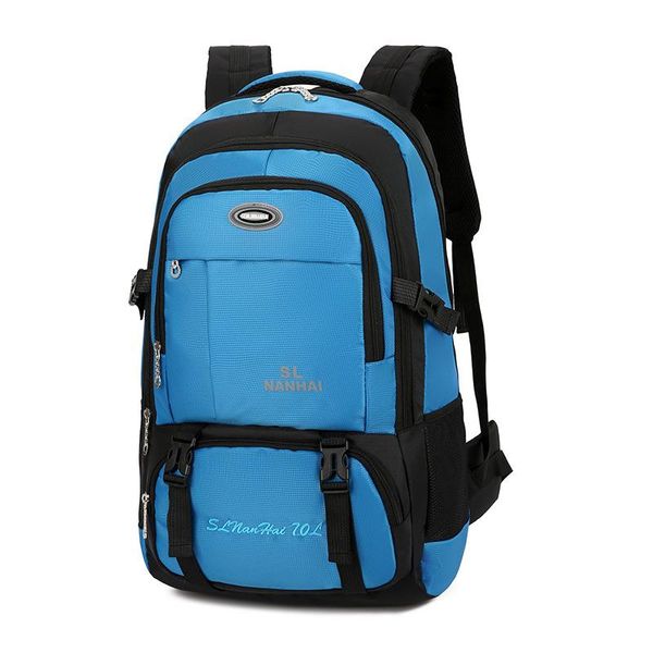 backpack 70l climbing bag nylon material 5 color travel waterproof camping outdoor sports lightweight leisure hiking db126
backpack 70l climbing bag nylon material 5 color travel waterproof camping outdoor sports lightweight leisure hiking db126