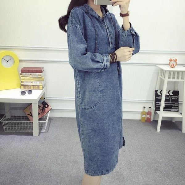 casual dresses vintage loose hooded long sleeve denim dress spring autumn college style pullover jean female black/blue, Black;gray
casual dresses vintage loose hooded long sleeve denim dress spring autumn college style pullover jean female black/blue, Black;gray