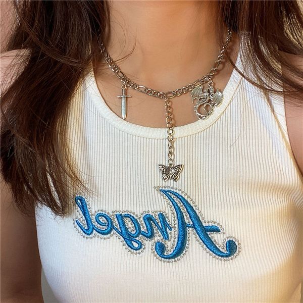 dragon butterfly tassel pendant necklaces european women single retro alloy clavicle chain hollow out animal silver necklace jewelry accesso
dragon butterfly tassel pendant necklaces european women single retro alloy clavicle chain hollow out animal silver necklace jewelry accesso