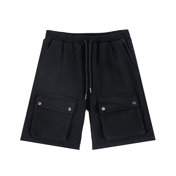 men's shorts front pockets black drawstring cargo shorts tall solid street men oversize five points casual loose hip hop pants short, White;black
men's shorts front pockets black drawstring cargo shorts tall solid street men oversize five points casual loose hip hop pants short, White;black