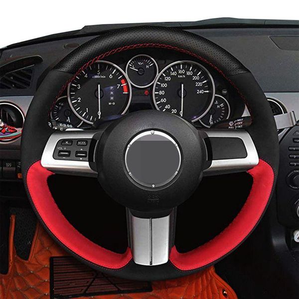 steering wheel covers black genuine leather hand sew car cover for mx-5 miata 2009-2013 rx-8 cx-7 2007-2009
steering wheel covers black genuine leather hand sew car cover for mx-5 miata 2009-2013 rx-8 cx-7 2007-2009