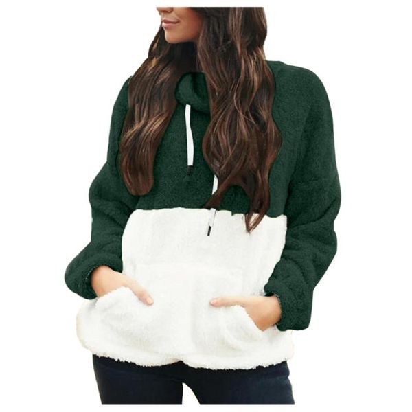 women's hoodies & sweatshirts women plus size splicing sweatshirt harajuku oversized fleece loose plush coat winter warm hooded #t3g, Black
women's hoodies & sweatshirts women plus size splicing sweatshirt harajuku oversized fleece loose plush coat winter warm hooded #t3g, Black