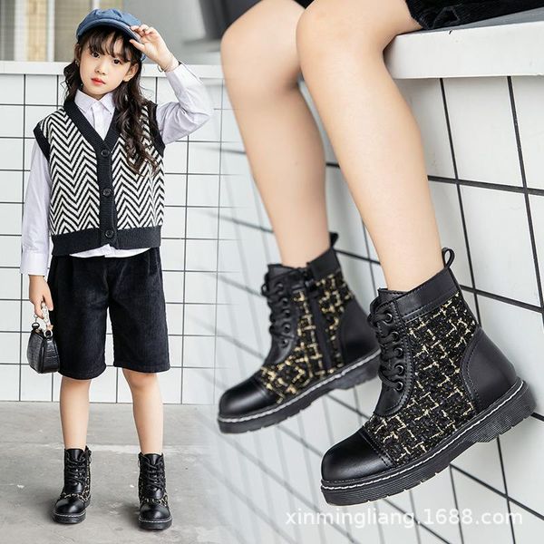boots children' shoes elegant princess autumn 2021 fashion quality leather girls plush, Black;grey
boots children' shoes elegant princess autumn 2021 fashion quality leather girls plush, Black;grey