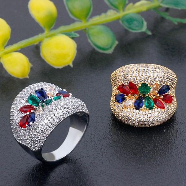 wedding rings bride talk design luxury big multicolour cubic zirconia elegant charming lady bridal ring jewelry for party, Slivery;golden
wedding rings bride talk design luxury big multicolour cubic zirconia elegant charming lady bridal ring jewelry for party, Slivery;golden