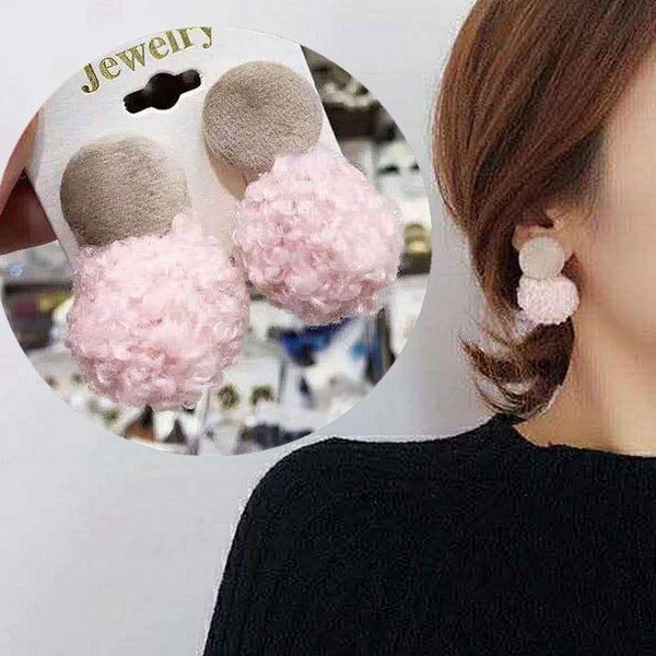 dangle & chandelier 2021 fashion crystal ball earring for women winter fur woman pompom earrings wedding party gift jewelry, Silver
dangle & chandelier 2021 fashion crystal ball earring for women winter fur woman pompom earrings wedding party gift jewelry, Silver