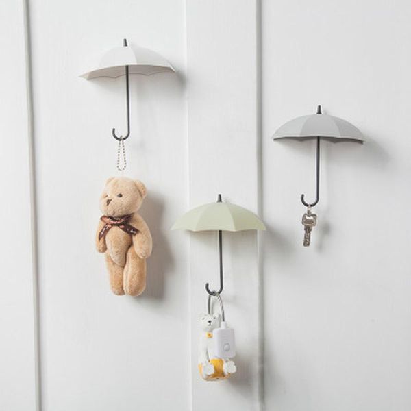 hooks & rails 3pcs creative storage door wall hook decoration keys hair pins holder bathroom hanger umbrella shape punch free
hooks & rails 3pcs creative storage door wall hook decoration keys hair pins holder bathroom hanger umbrella shape punch free
