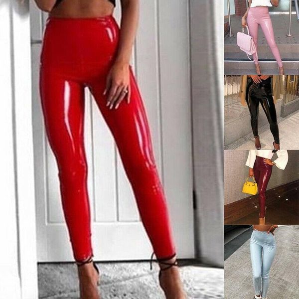 women's leggings svokor pu high waist push up legging gym fitness pants women solid, Black
women's leggings svokor pu high waist push up legging gym fitness pants women solid, Black