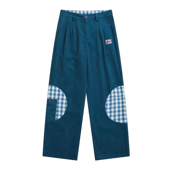 women's pants & capris high waist french vintage corduroy trousers for women button lattice patch stitching full length ladies, Black;white
women's pants & capris high waist french vintage corduroy trousers for women button lattice patch stitching full length ladies, Black;white