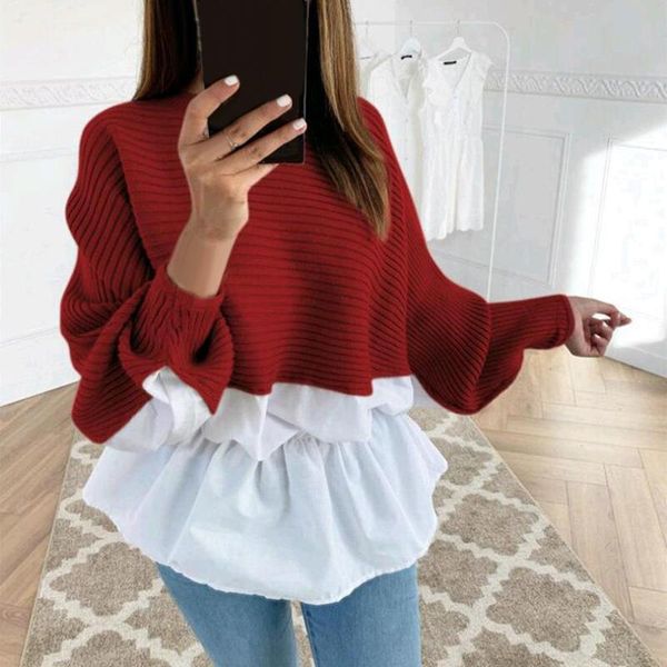 women's blouses & shirts womens patchwork shirt sweater ladies casual pullover blouse sweatshirt, White
women's blouses & shirts womens patchwork shirt sweater ladies casual pullover blouse sweatshirt, White