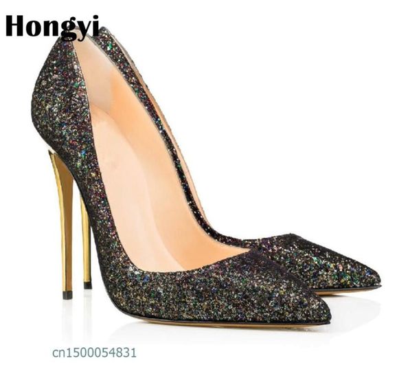 hongyi bling high heels shoes women pumps pointed toe woman crystal wedding 12cm heel big size dress, Black
hongyi bling high heels shoes women pumps pointed toe woman crystal wedding 12cm heel big size dress, Black