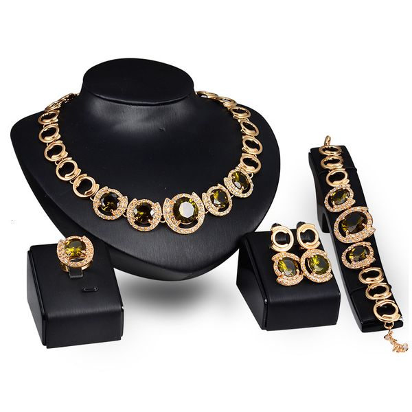 jewelry set popular alloy necklace earrings four piece bridal wedding set, Slivery;golden
jewelry set popular alloy necklace earrings four piece bridal wedding set, Slivery;golden