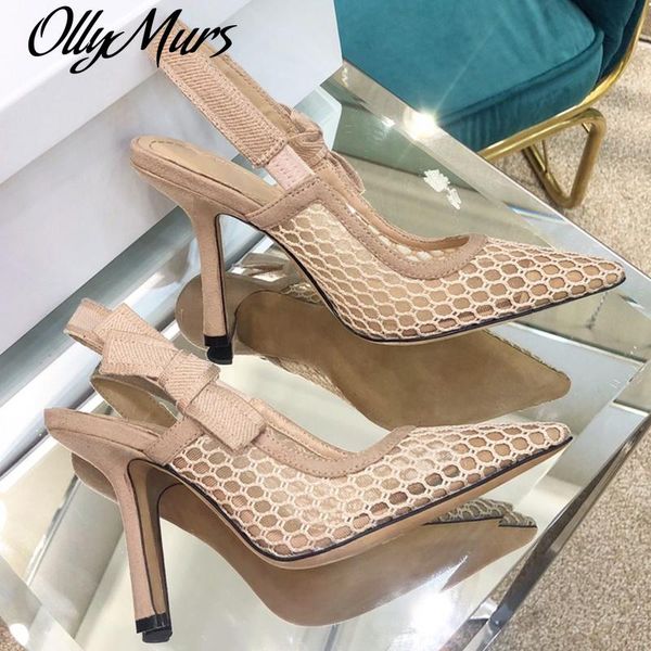 ollymurs point toe pumps spring autumn brand design high heels women shoes fashion mesh elastic band female dress, Black
ollymurs point toe pumps spring autumn brand design high heels women shoes fashion mesh elastic band female dress, Black