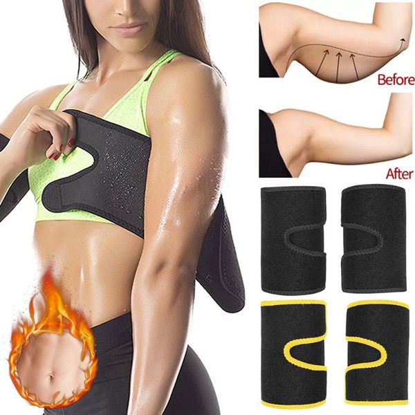 elbow & knee pads 2pcs neoprene arm shaper sweat fat burner sport slimmer armbands sweating armband body shapers fitness exercise, Black;gray
elbow & knee pads 2pcs neoprene arm shaper sweat fat burner sport slimmer armbands sweating armband body shapers fitness exercise, Black;gray