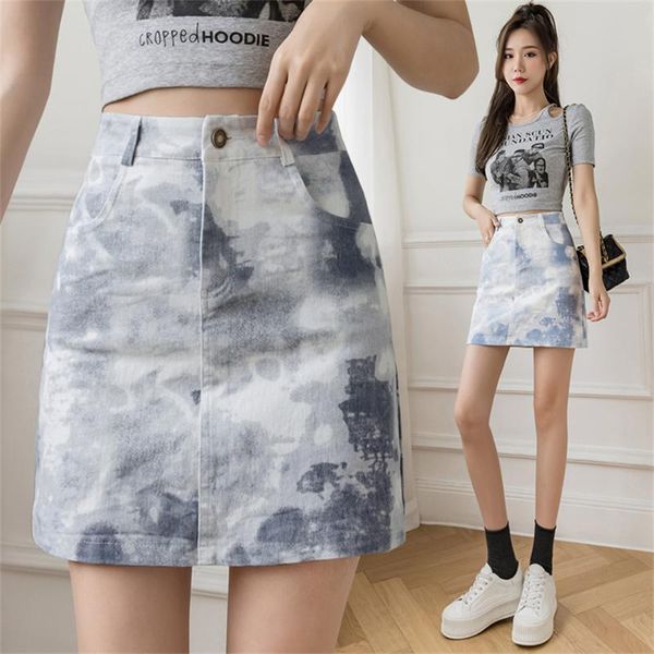 skirts tie dye women skirt summer high waist package hip ladies casual all-match faldas mujer femme, Black
skirts tie dye women skirt summer high waist package hip ladies casual all-match faldas mujer femme, Black