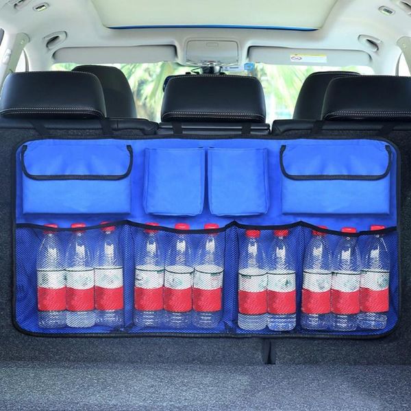 car organizer rear seat back mesh storage bag multi-pocket hanging trunk pouch accessories
car organizer rear seat back mesh storage bag multi-pocket hanging trunk pouch accessories