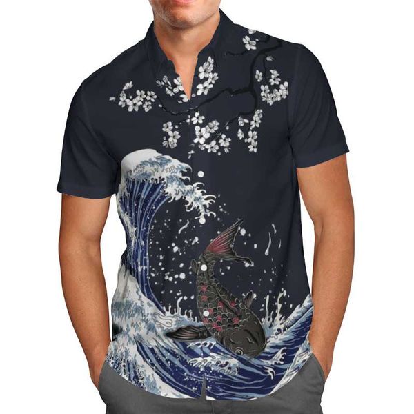 men's casual shirts fish 3d print beach hawaiian 2021 summer anime shirt short sleeve streetwear oversized 5xl camisa social chemise ho, White;black
men's casual shirts fish 3d print beach hawaiian 2021 summer anime shirt short sleeve streetwear oversized 5xl camisa social chemise ho, White;black