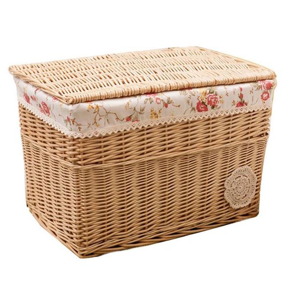 wicker storage basket hand-woven multipurpose container with lid for deskhome decoration baskets
wicker storage basket hand-woven multipurpose container with lid for deskhome decoration baskets
