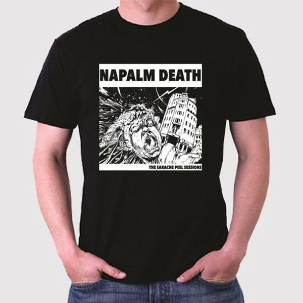 napalm death the earache peel sessions men's black t-shirt size s-3xl, White;black
napalm death the earache peel sessions men's black t-shirt size s-3xl, White;black