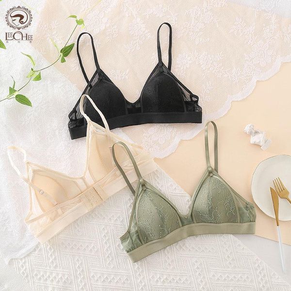 bras leechee fashion bra no steel ring natural silk lace lingerie perspective breathable comfortable wire for women, Red;black
bras leechee fashion bra no steel ring natural silk lace lingerie perspective breathable comfortable wire for women, Red;black