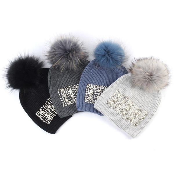 beanie/skull caps geebro 2021 winter knitted cashmere slouchy with pearls real fur pom beanies fashion warmer solid color ribbing hats, Blue;gray
beanie/skull caps geebro 2021 winter knitted cashmere slouchy with pearls real fur pom beanies fashion warmer solid color ribbing hats, Blue;gray