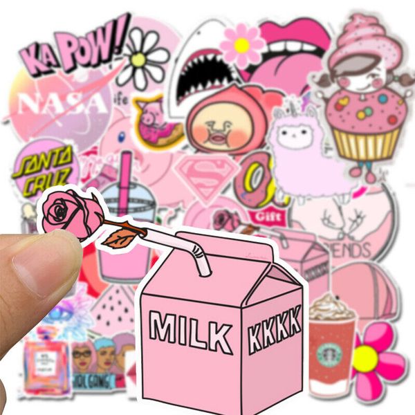 50 pcs pink girly cute stickers waterproof non-repetitive stickers diy decoration detachable easy to use on any smooth surface
50 pcs pink girly cute stickers waterproof non-repetitive stickers diy decoration detachable easy to use on any smooth surface