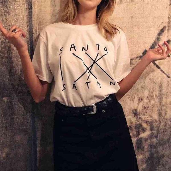 santa satan funny t-shirt women tees women's tumblr fashion cute short sleeves tv show tee christmas gift 210512, White
santa satan funny t-shirt women tees women's tumblr fashion cute short sleeves tv show tee christmas gift 210512, White