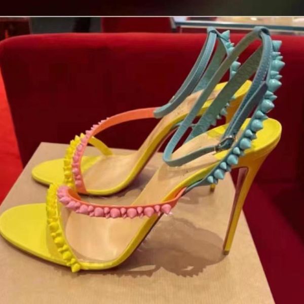 dress shoes round toe high heels colour sandals for women thin heel genuine leather party summer designer, Black
dress shoes round toe high heels colour sandals for women thin heel genuine leather party summer designer, Black