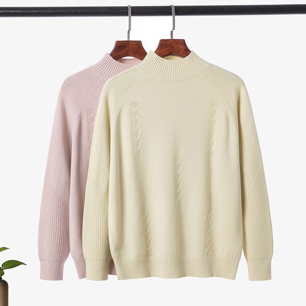 jumper women's sweater for autumn winter loose out wears turtleneck knitted warm ottom shirt woman sweaters pullovers 210420, White;black
jumper women's sweater for autumn winter loose out wears turtleneck knitted warm ottom shirt woman sweaters pullovers 210420, White;black
