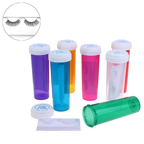 storage bottles & jars eyelash packaging false lashes strip boxes faux cils lash empty case shape