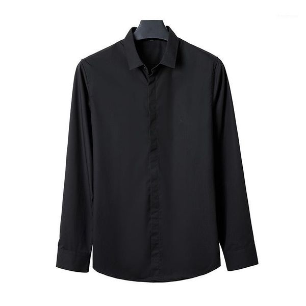 large men's business casual long sleeve shirt white black social dress wedding plus shirts
large men's business casual long sleeve shirt white black social dress wedding plus shirts